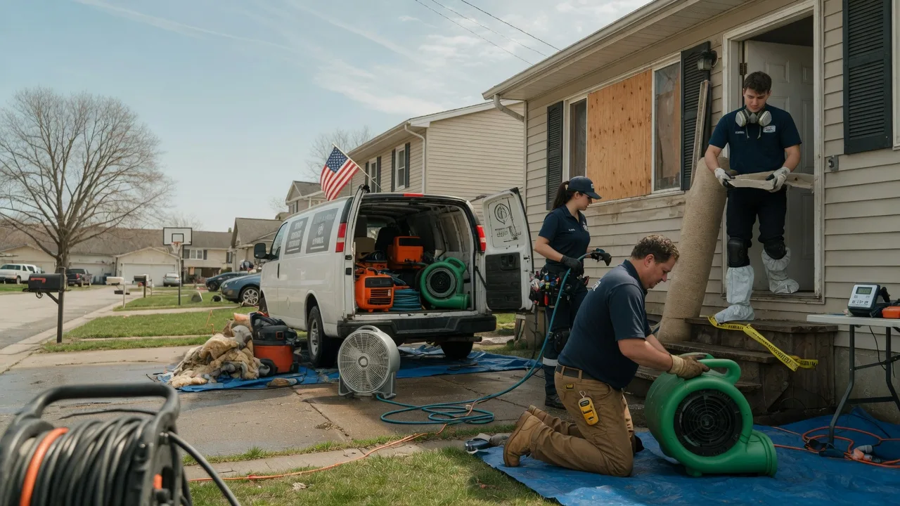 Water Damage Restoration in Marshall, AR near me